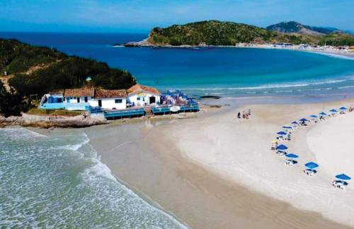 De frente a Praia do Peró, Da janela Maravilhe-se com a Vista! Apto tipo flat, Pé na Areia, Piscina, Wi Fi - Foto 60