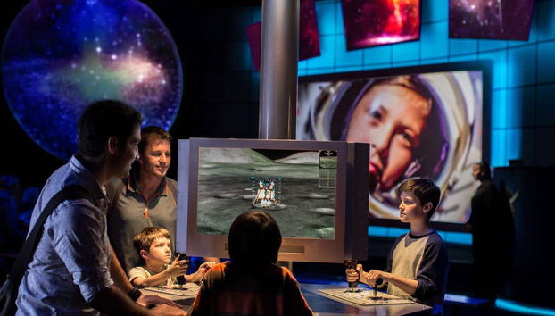 Sala interattiva nel centro