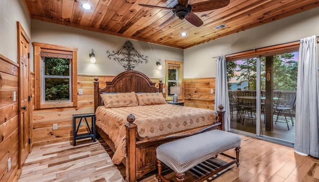 Bearmont Lodge 4 Bedroom Cabin by RedAwning - Foto 3, Habitación