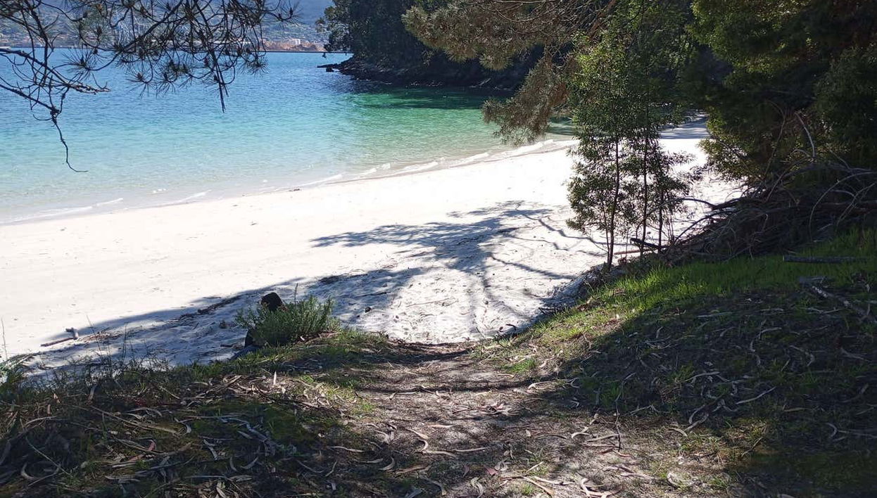 Une des plages de l'île de Tambo