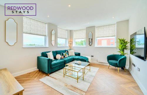 Brand New Premium Serviced Apartments, Free Parking, High-Speed WiFi By Redwood Stays - Foto 5