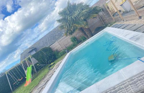 Gîte Les Eaux du Moulin piscine chauffée et jacuzzi - Foto 14