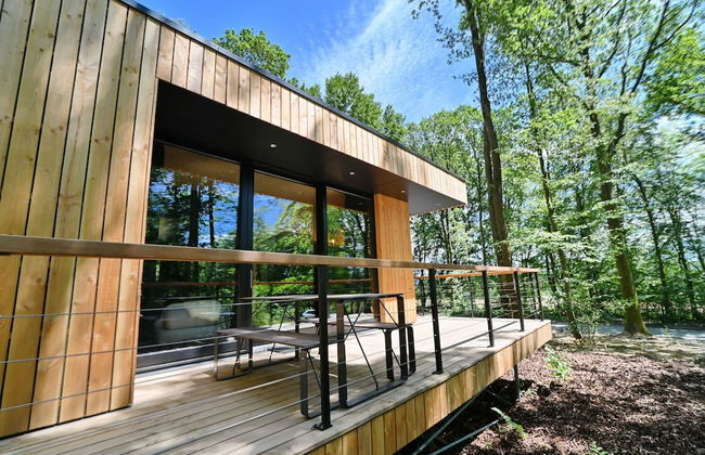 Lodge in Oignies Forest With Eco Design - Foto 16