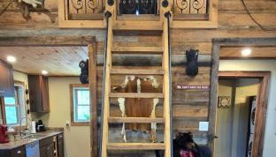 Couples Getaway Cabin with a Loft Bed - Firepit - Creek Access - Photo 1