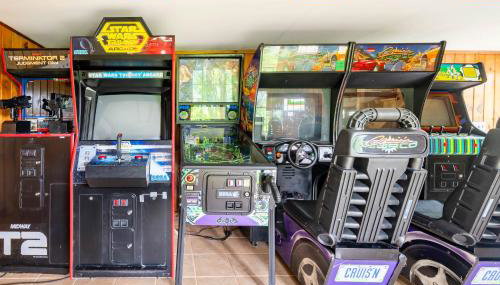 Bethel Woods Retreat - wPool, Hot Tub & Arcade! - Foto 4, Game Room