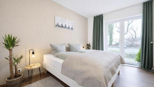 Larooms Merseburg - Apartment NS01 - 2 Zimmer - 4 Betten - Waschmaschine - Parkplatz - Foto 2