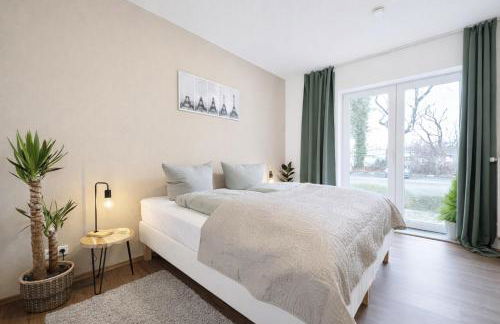 Larooms Merseburg - Apartment NS01 - 2 Zimmer - 4 Betten - Waschmaschine - Parkplatz - Foto 2