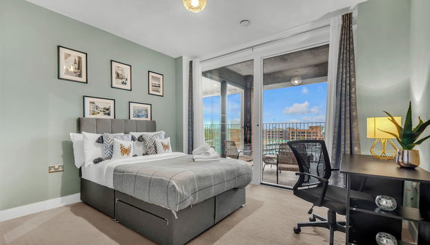 MySquare Hackney Wick Two Bedroom Apartment - Foto 2, Zimmer