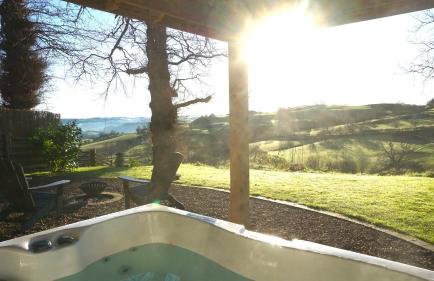 Little Acorn - Luxury shepherd's hut / lodge with private hot tub and garden - Foto 2