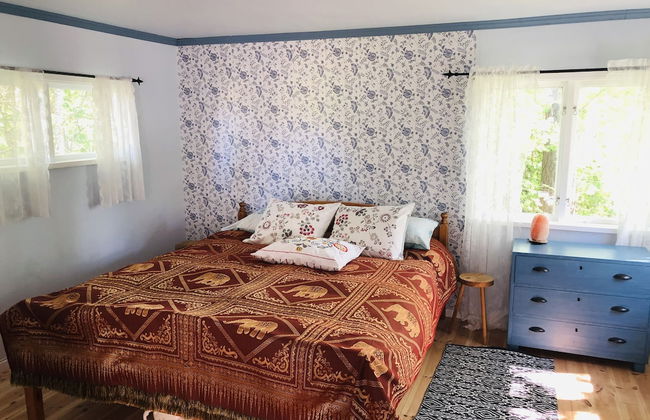 Liljekonvalj Cottage Overlooking the River Sauna - Foto 5