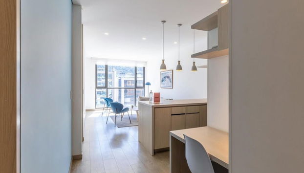 w Stylish 1BR in Chic - Foto 2, Habitación