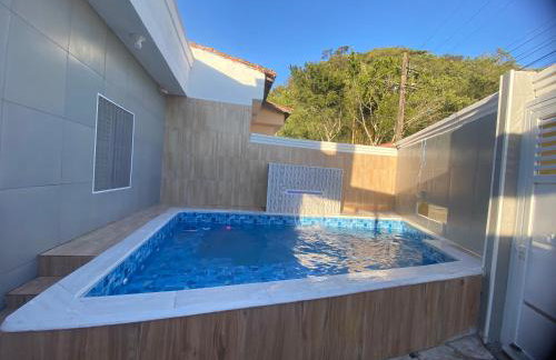 Casa na praia com piscina 2 quartos 6 camas e 4 colchoes - Foto 21