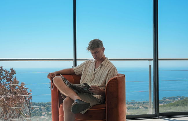 Villa Vue Mer La Californie – Face aux îles d’Or - Photo 19