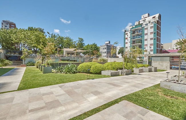 Torre Montagna I Stylish 1BR With Balcony in Nu ez - Foto 44