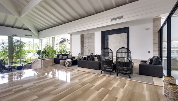 Sala de estar do lobby