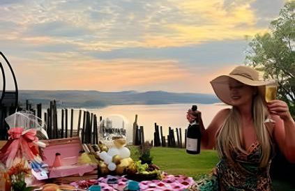 Chalé Mirante, piscina, cachoeira, lago e vista espetacular em Alexânia Goiás - Foto 23