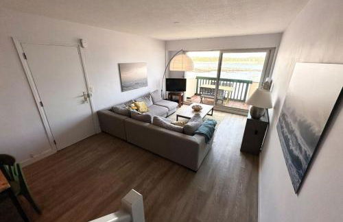 T3 Duplex Vue mer 180 sur le port de Lomener - Foto 7