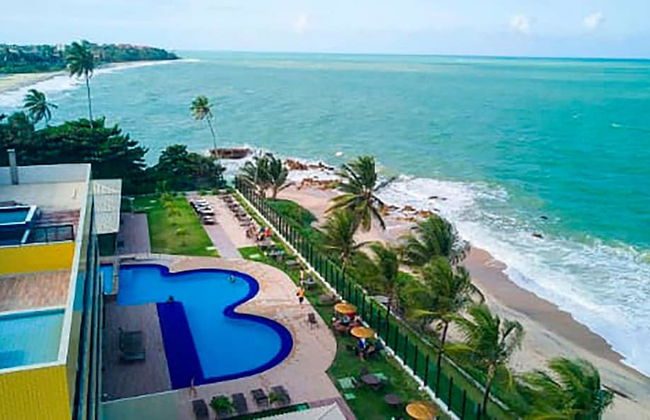 Flat Frente Mar - Praia de Tabatinga - Foto 18