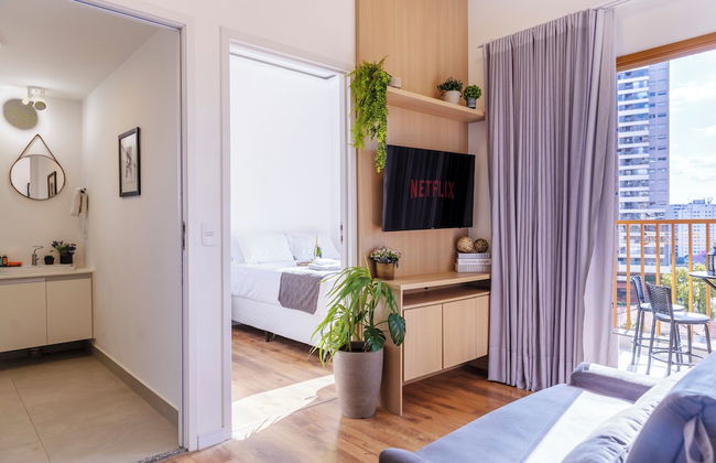 Apt 2 quartos com AC e academia Butantã - Foto 13