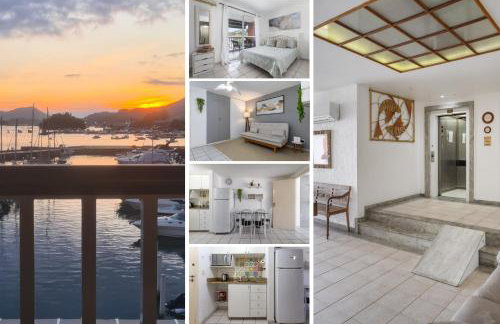 Apartamento com varanda de frente para o MAR - Angra dos Reis - Shopping Piratas - Portaria 24hs - Foto 1