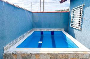 Casa Aconchegante em Itanhaem- Piscina e Churrasqueira 6 pessoas - Foto 16