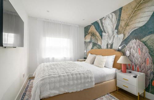 Modern flat for 4 with AC Battersea Park & Power Station, USA Embassy - Foto 17