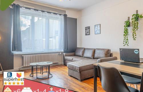 CATTENOM Appartements 2 à 5 lits Parking à 3 min Wi Fi Idéal équipes pros et familles - Apartments 2 to 5 beds Perfect for workers and families - Photo 1