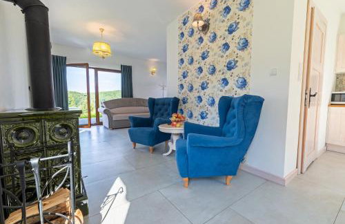 Malinowe Wzgórze domki 90 m2 z sauną i balią - Foto 7