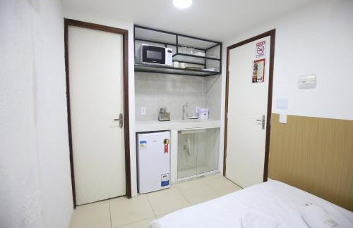 Mini Studio funcional mobiliado com cozinha e WC privativo - Foto 17