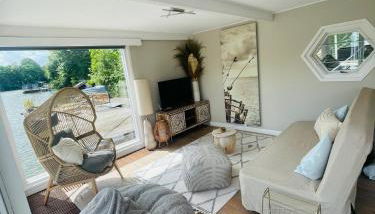 Hausboot direkt auf der Weser - Foto 3