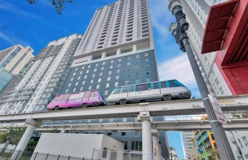 Charming 2 BR Downtown Miami 2106 Free Parking - Foto 29