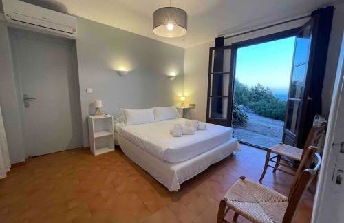 Corse villa sea view 180 AC 4 bedeooms sleeps 10 - Foto 20