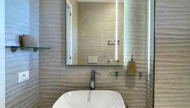 Atmosphera, Appartamento 180 m dalla Terza Spiaggia - Foto 4, towels, Shower