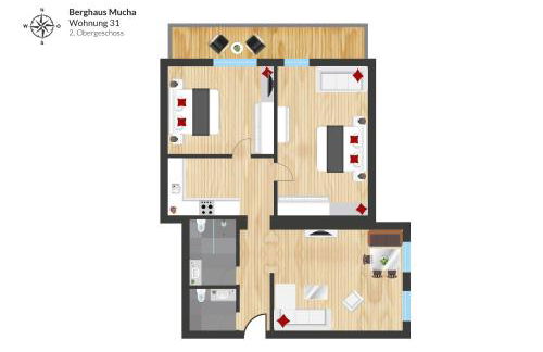 Berghaus Mucha - Ferienwohnungen - Foto 77