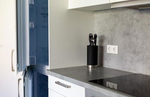 BEST STAY CityAppartment Hünfeld- SmartTV FreeWlan Balkon, in wenigen Minuten am Bahnhof, Innenstadt und doch ruhig gelegen - ideal für Paare oder Geschäftsreisen - Foto 9