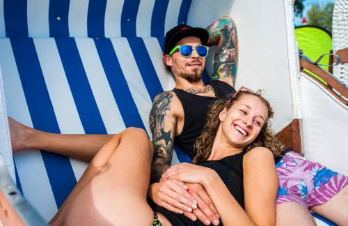 traumHaff Küstenchalets - einzigartige Chalets an der Ostsee. Ganz aus Lärchenholz mit Kamin und Sauna - Foto 47