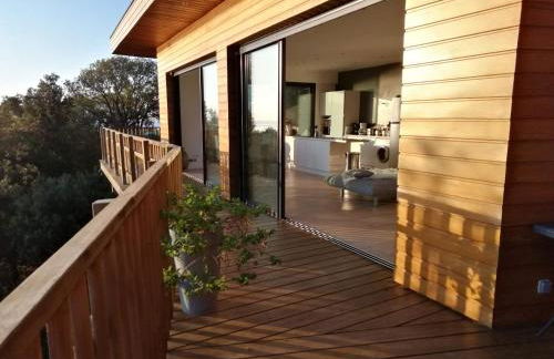 Villa l'Alpana en bois vue mer a 180 degres - Foto 19