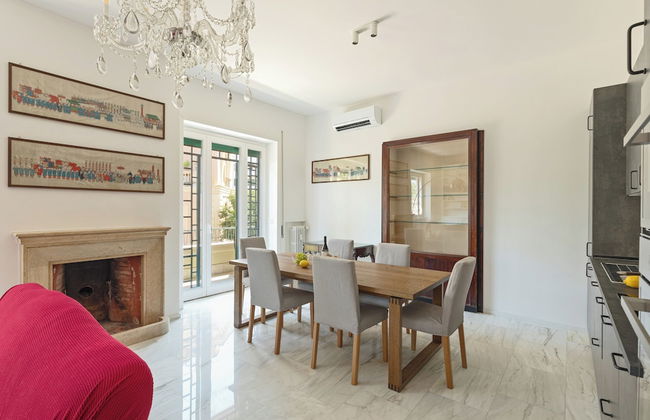 Bright And Spacious Family Apartment In Parioli - Foto 26