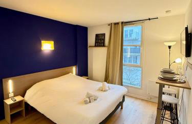 Studio Le 313, confortable et tout équipé, Garage Gratuit et Privatif à Nancy - Foto 1