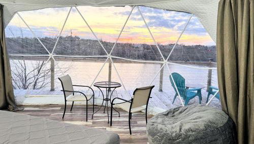 Best Texas Glamping in this Stunning Dome Rental in Rogers, Bell County - Foto 3