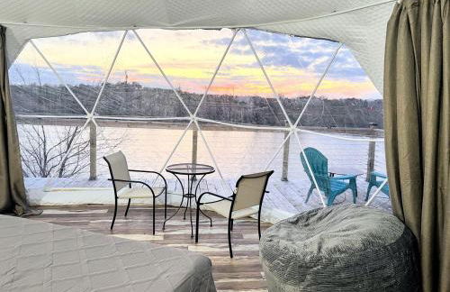 Best Texas Glamping in this Stunning Dome Rental in Rogers, Bell County - Foto 3
