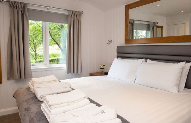 Super King Lodge-sleeps 2-hottub-sea View - Foto 1