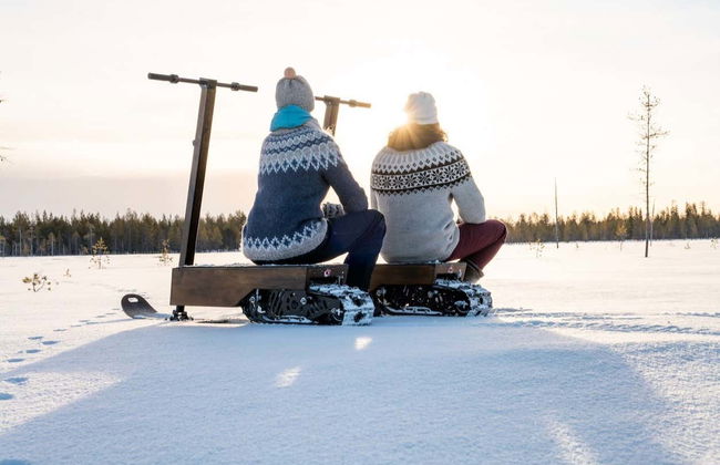 Tour en patinete de nieve por Ivalo - Foto 2