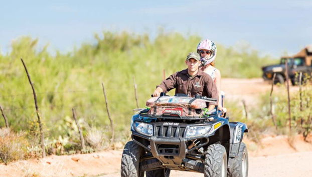 Quad en el desierto de Sonora