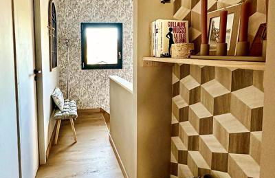 Chalet Le René-Sens - 5 pers - Grande terrasse - bain nordique SPA - Piscine - Foto 16