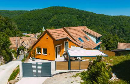 Gîte LEHA avec jacuzzi à RimbachZell pour 5 personnes - Foto 8