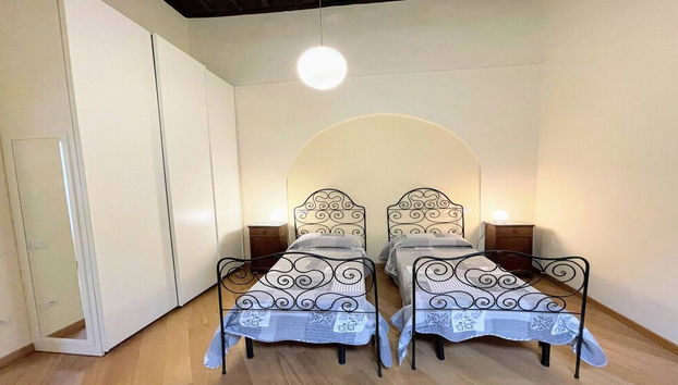 Central Spoleto 6 Guests apt With Terrace - Foto 5, Habitación