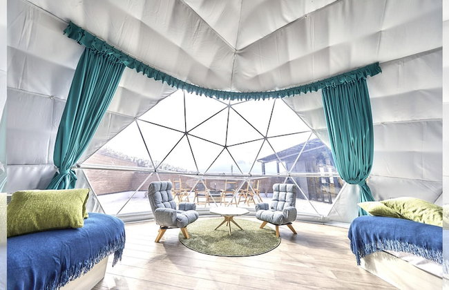 Panoramic Mt. Fuji Views from All Rooms – VISION GLAMPING Resort & Spa YAMANAKAKO - Foto 5