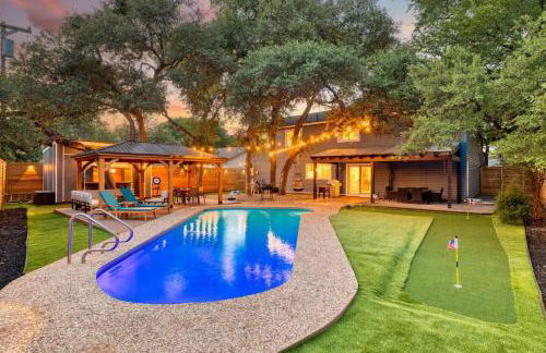 Lone Star Luxe - Heated Pool - Game room - Mini-Golf & Bar - Foto 43