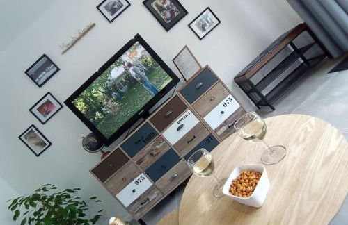 Joli gîte indépendant 2 à 4 personnes, au calme, serviettes & draps fournis, wifi, climatisation, parking gratuit - Foto 6